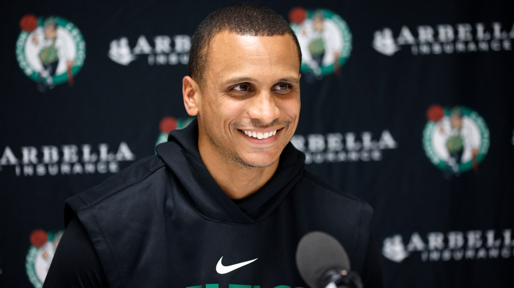 Joe Mazzulla Makes History As Youngest Head Coach To Reach NBA Finals (Photo credit: NBA.com/Getty Images)